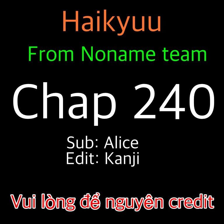 Haikyuu Tập 240 trang 2