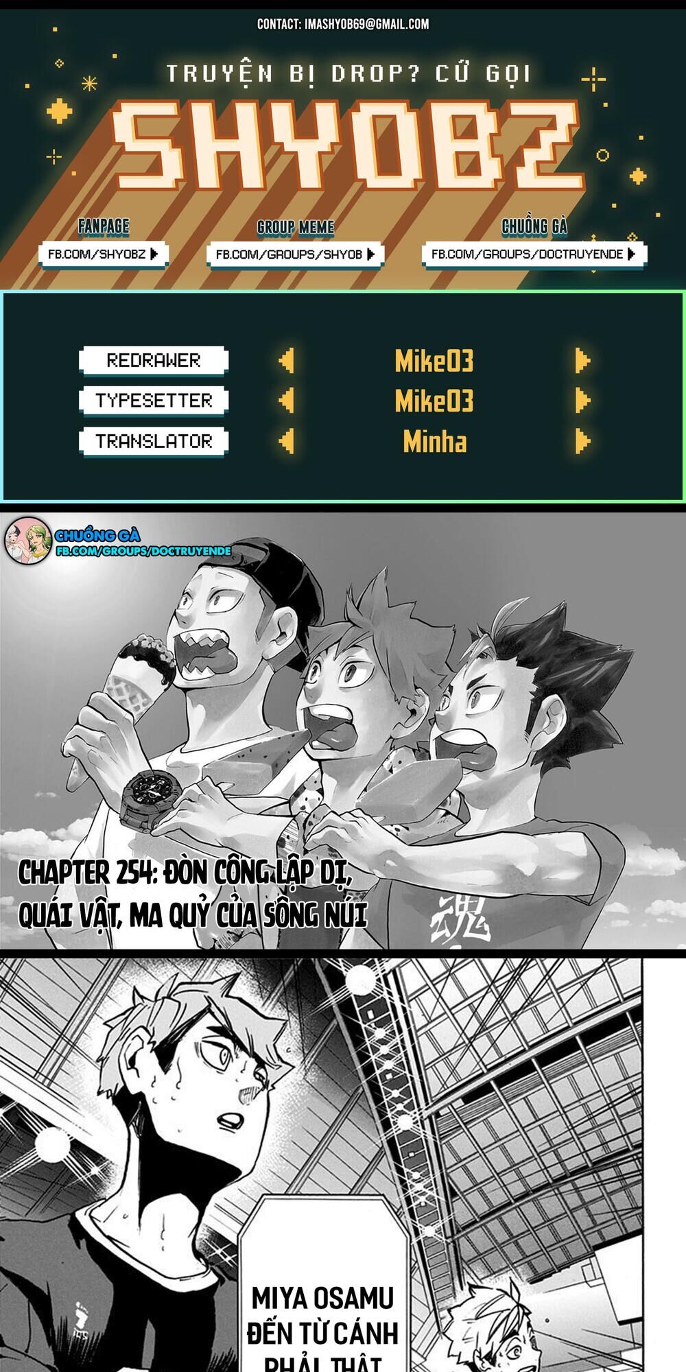 Haikyuu Tập 254 trang 2