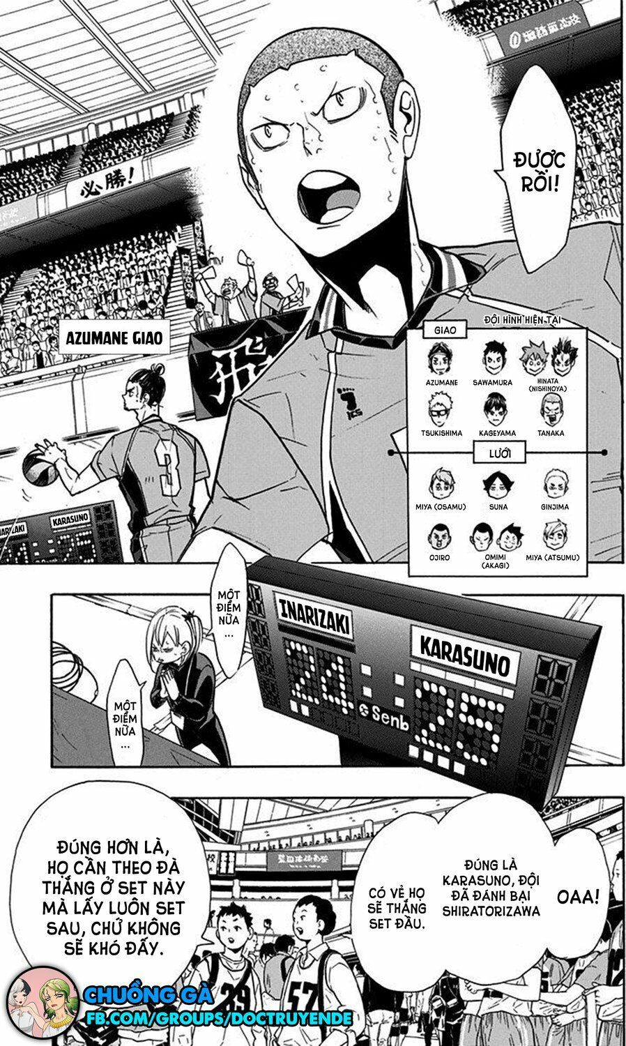Haikyuu Tập 262 trang 8