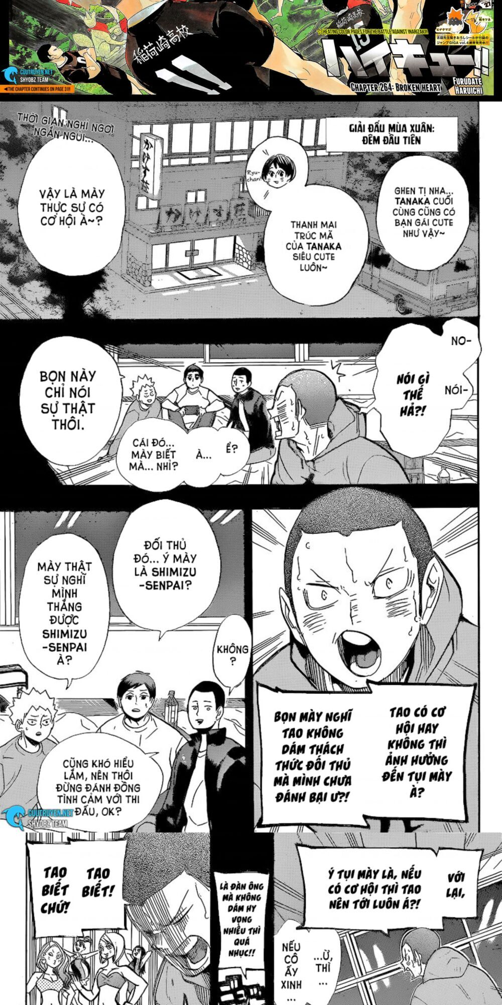 Haikyuu Tập 264 trang 3