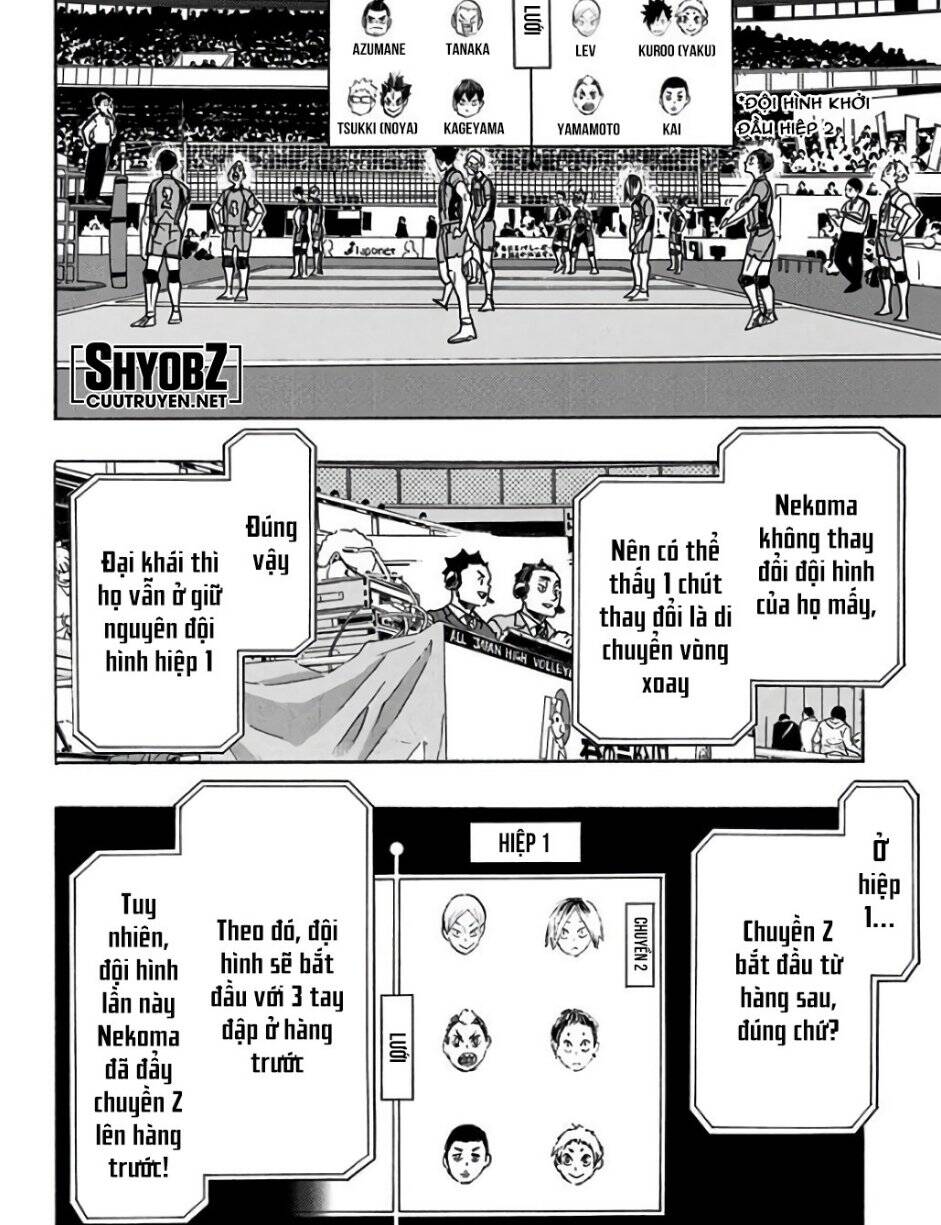 Haikyuu Tập 305 trang 12
