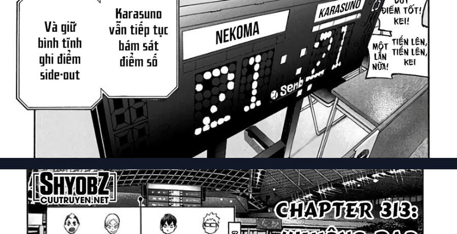 Haikyuu Tập 313 trang 6