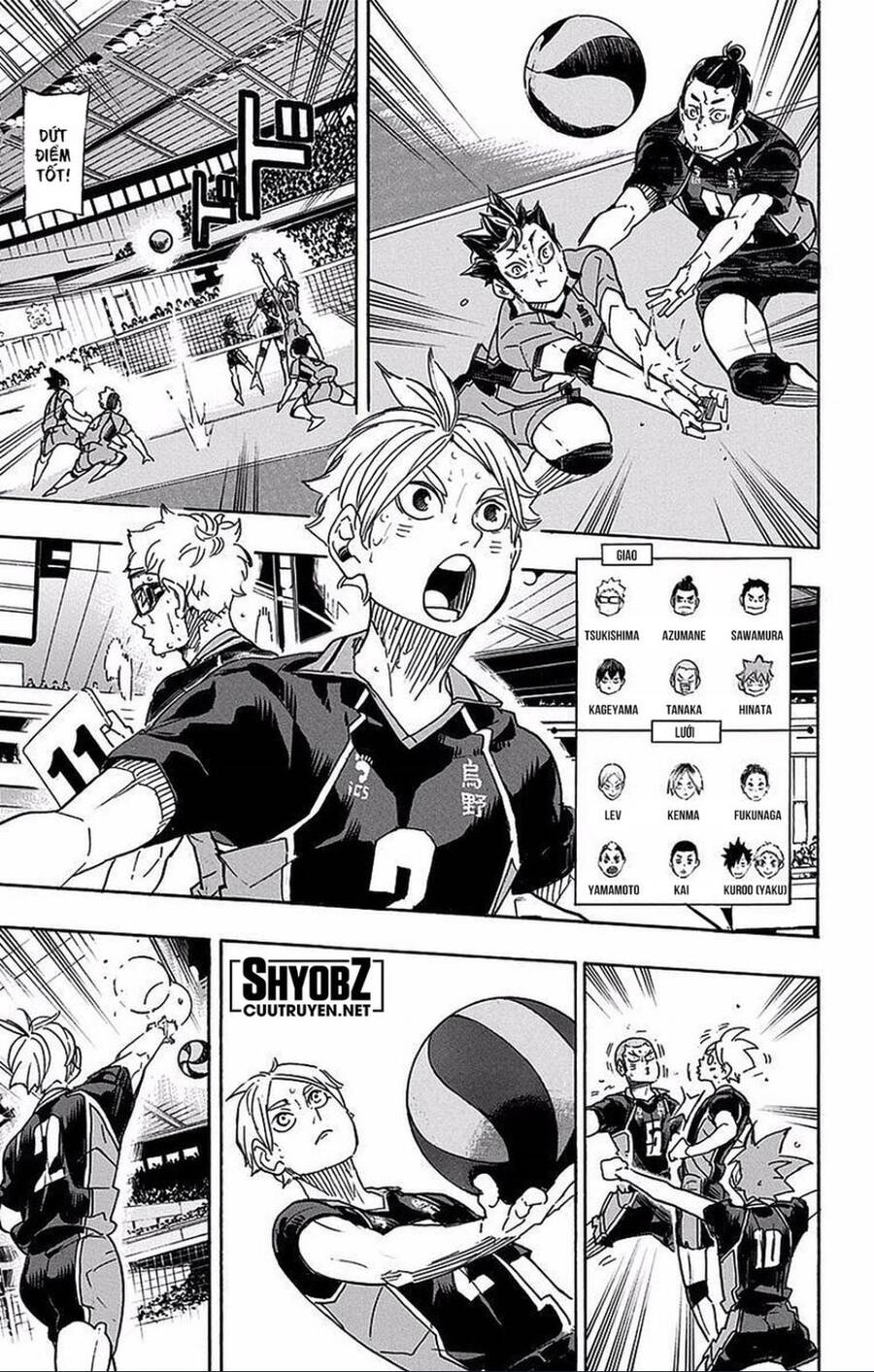 Haikyuu Tập 321 trang 13