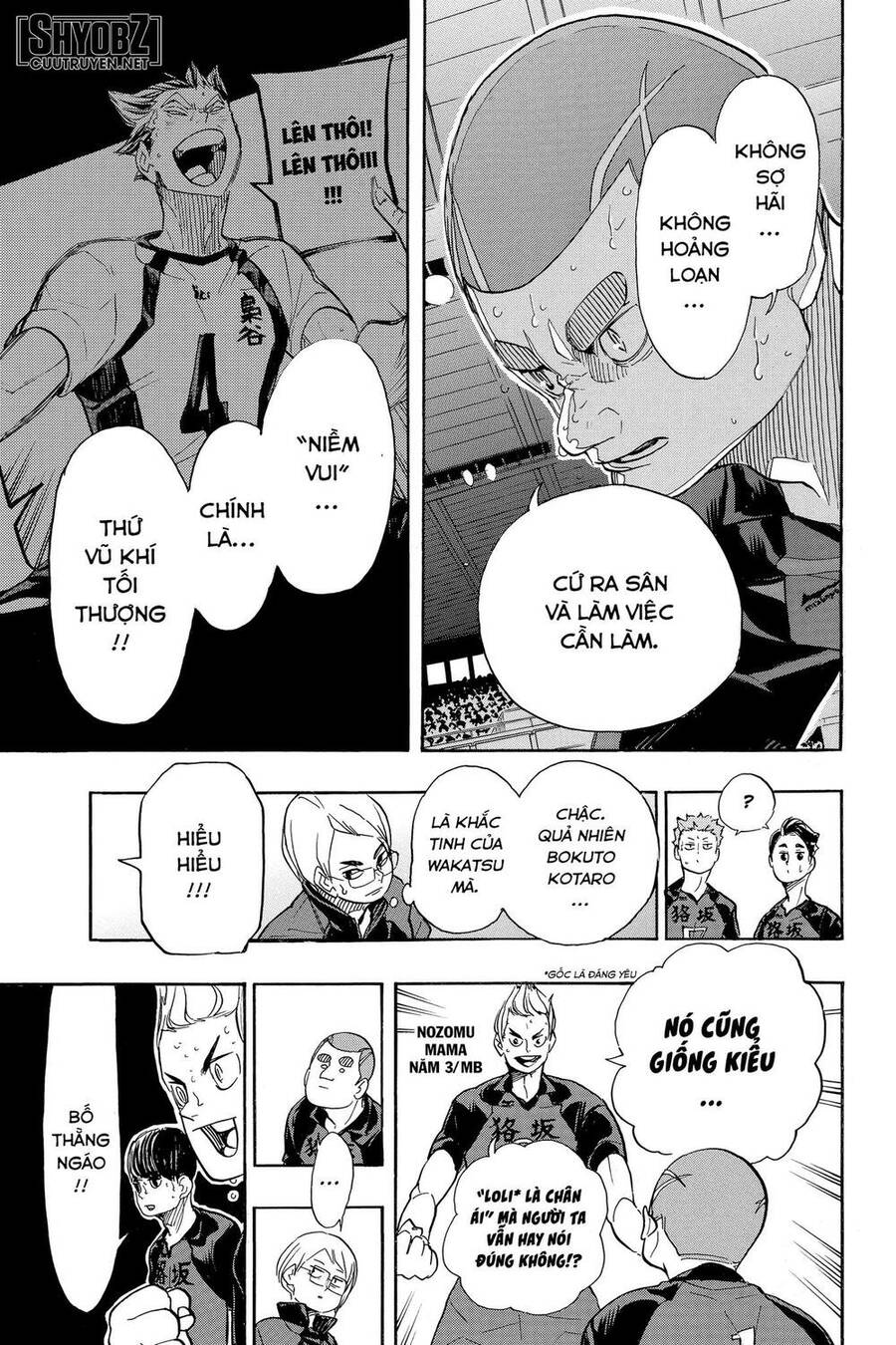 Haikyuu Tập 334 trang 15