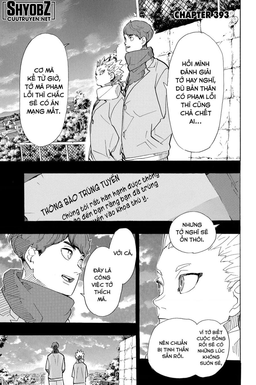 Haikyuu Tập 393 trang 3
