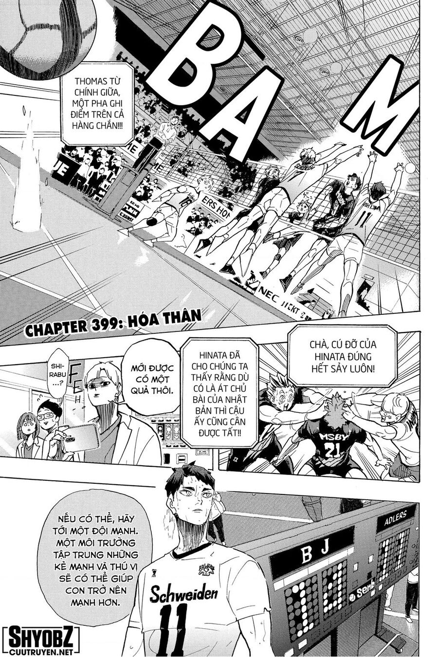 Haikyuu Tập 399 trang 3