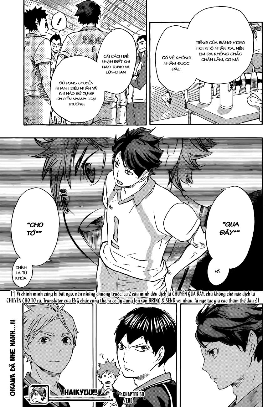 Haikyuu Tập 50 trang 22