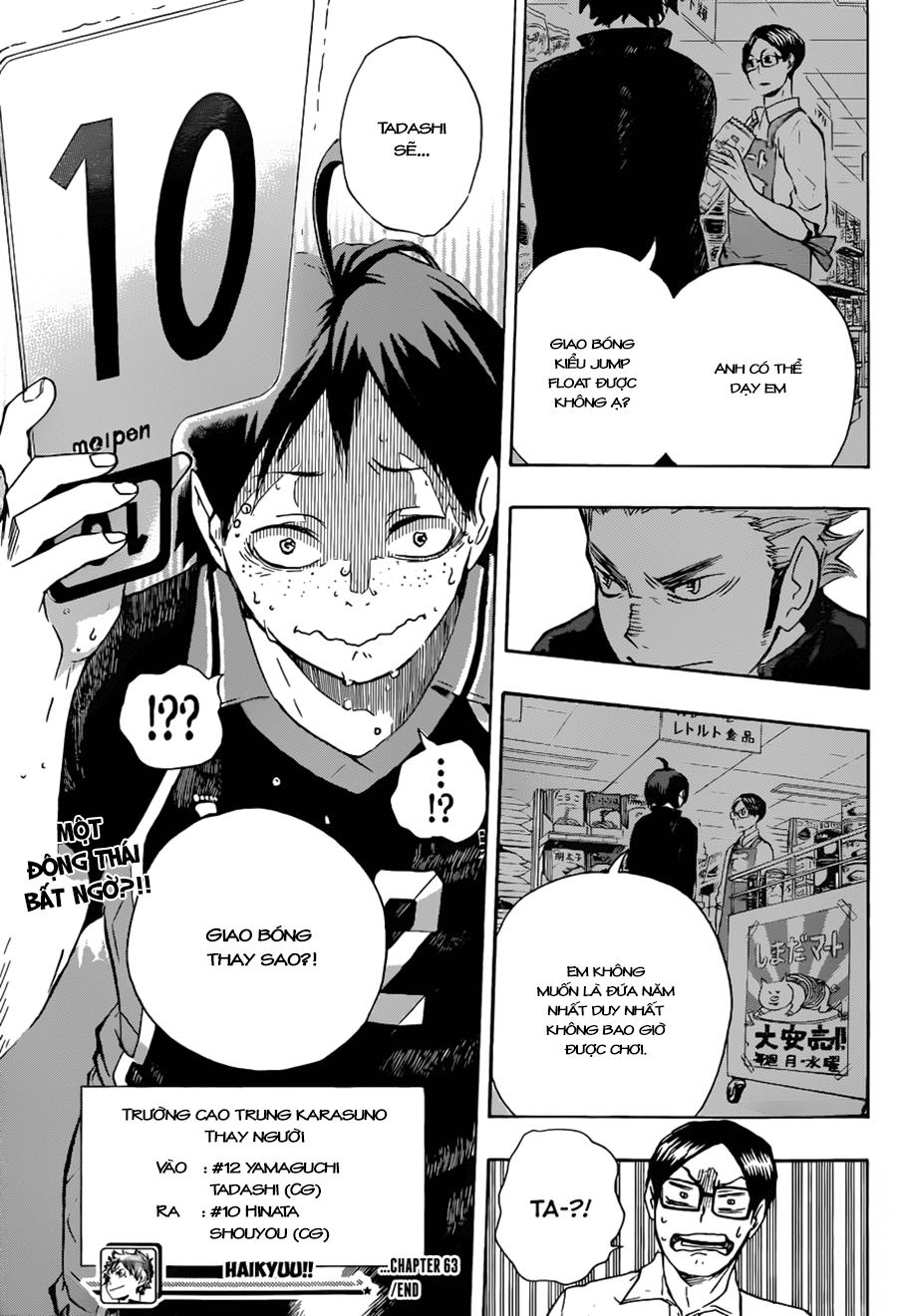 Haikyuu Tập 63 trang 22