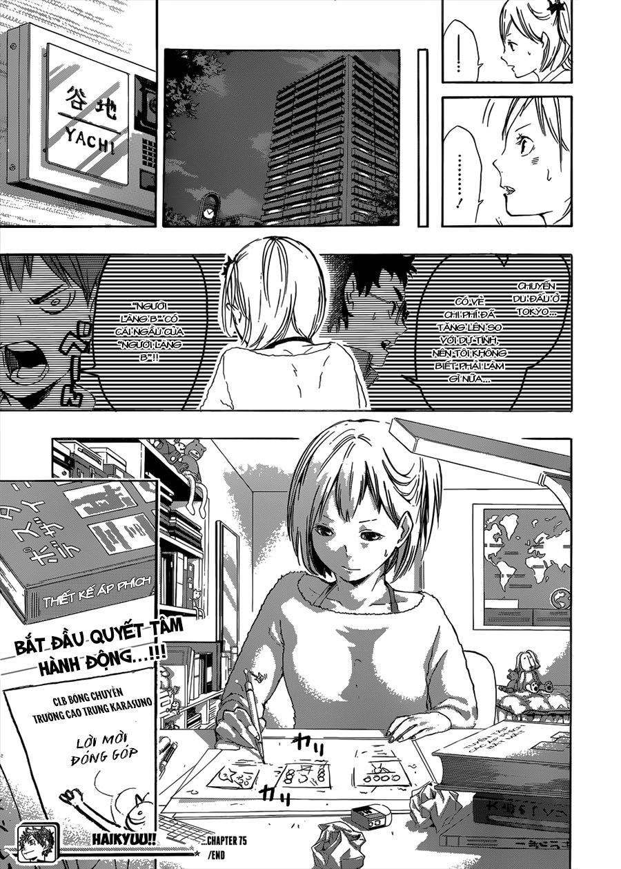 Haikyuu Tập 75 trang 20