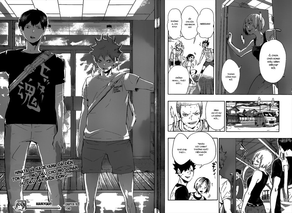 Haikyuu Tập 78 trang 20