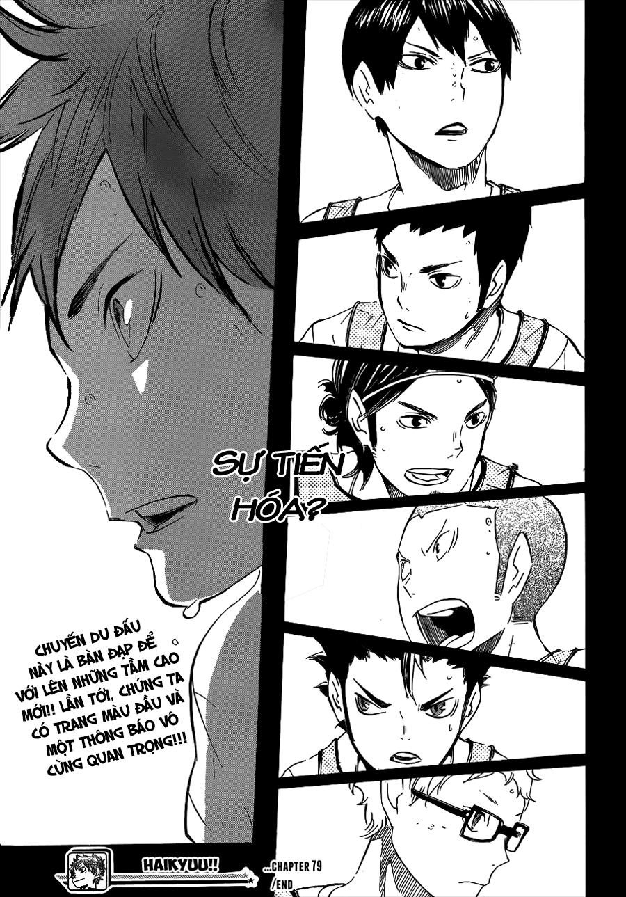 Haikyuu Tập 79 trang 20