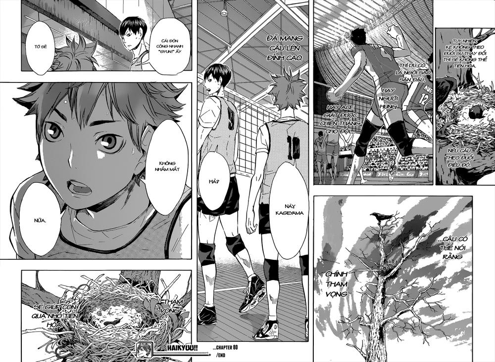 Haikyuu Tập 80 trang 21