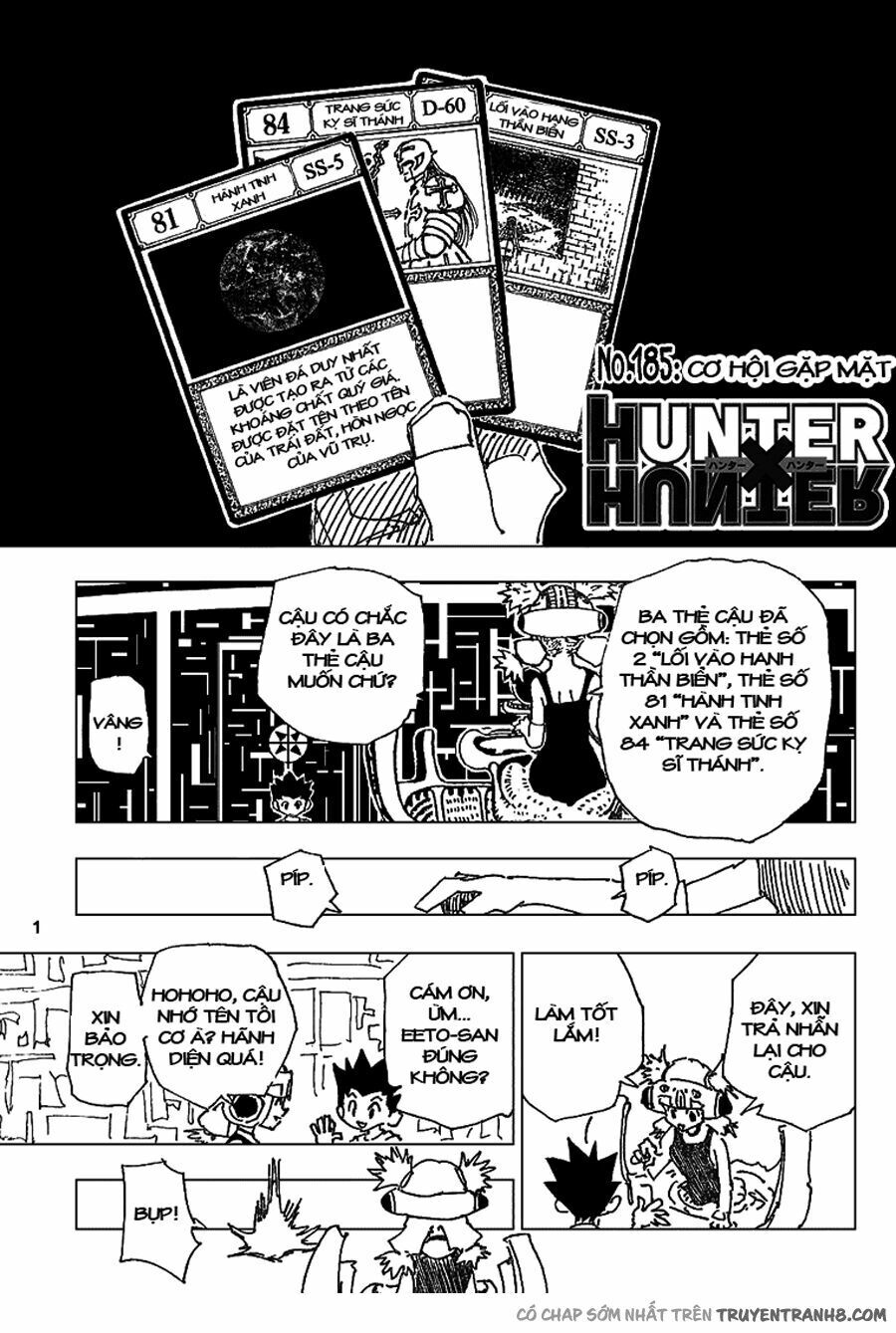 Hunter X Hunter Tập 185 trang 2