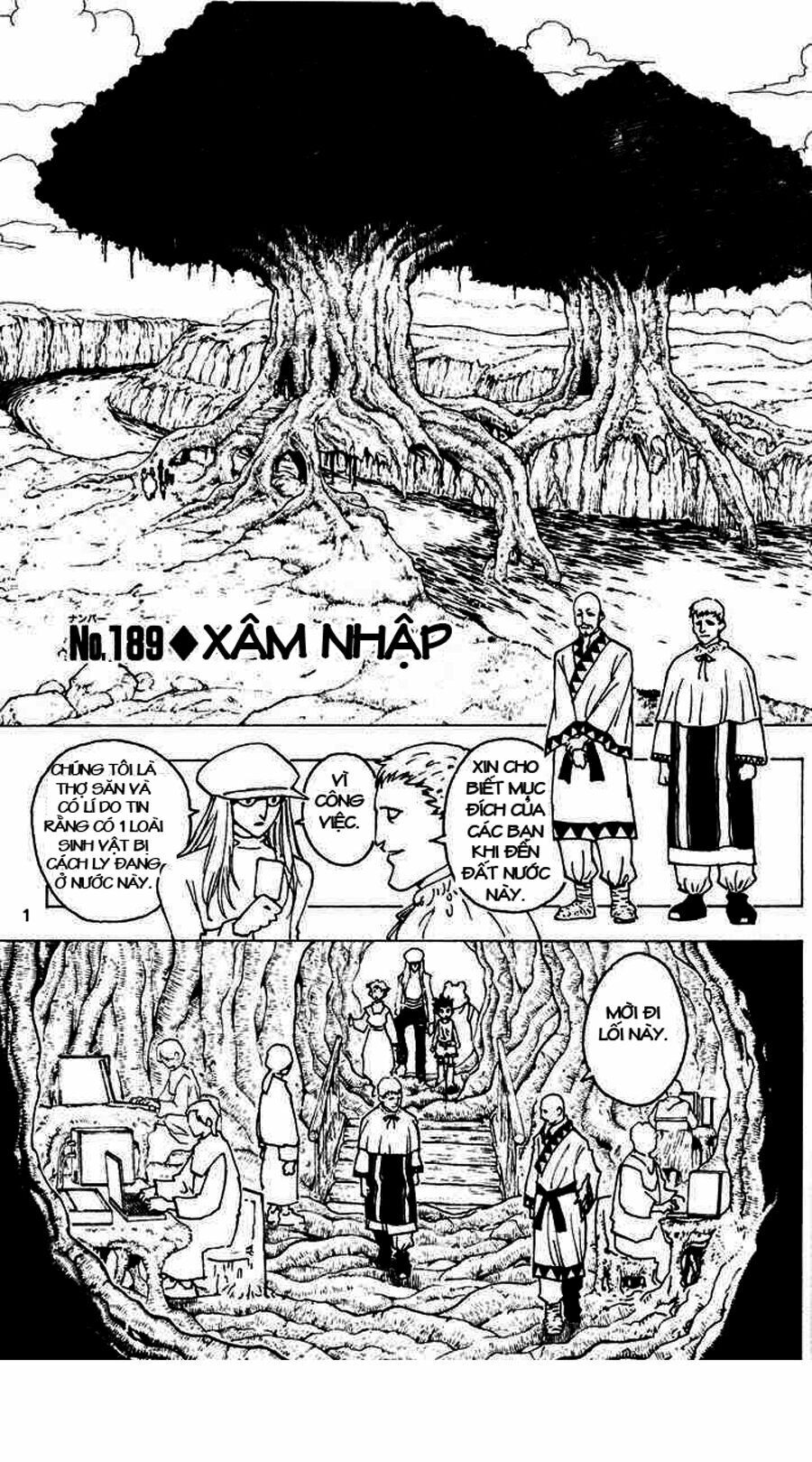 Hunter X Hunter Tập 189 trang 2