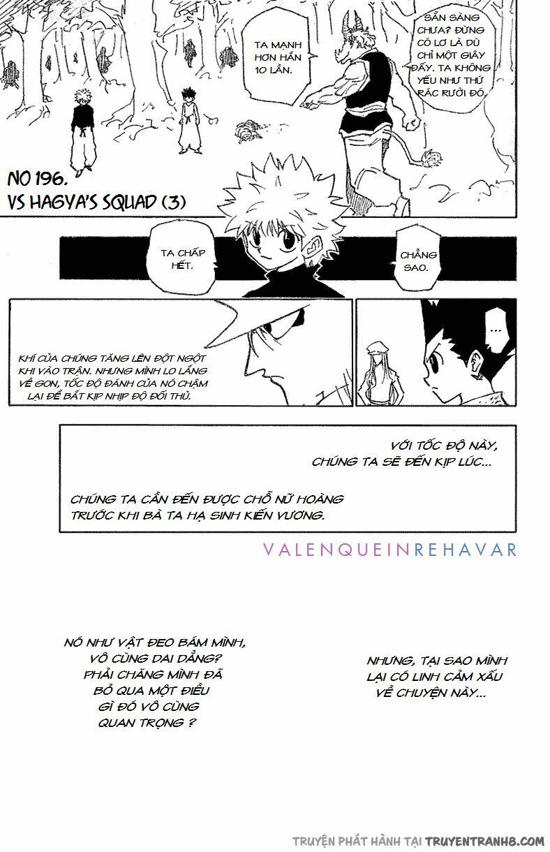 Hunter X Hunter Tập 196 trang 3