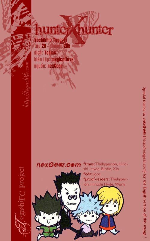 Hunter X Hunter Tập 205 trang 2