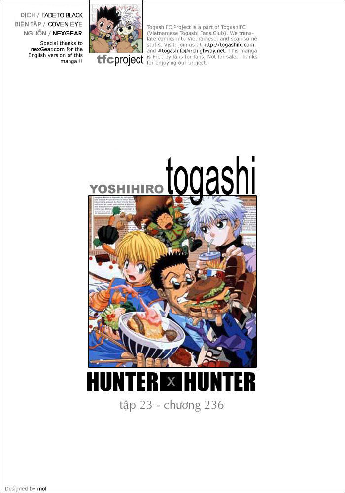 Hunter X Hunter Tập 236 trang 2