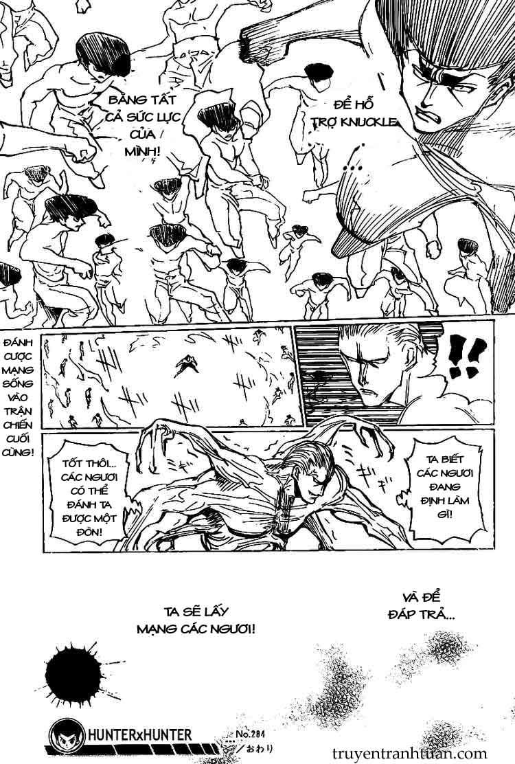 Hunter X Hunter Tập 284 trang 17
