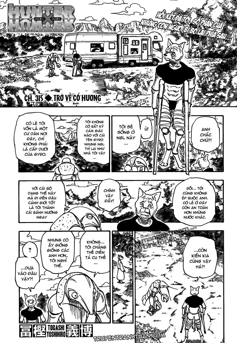 Hunter X Hunter Tập 315 trang 2