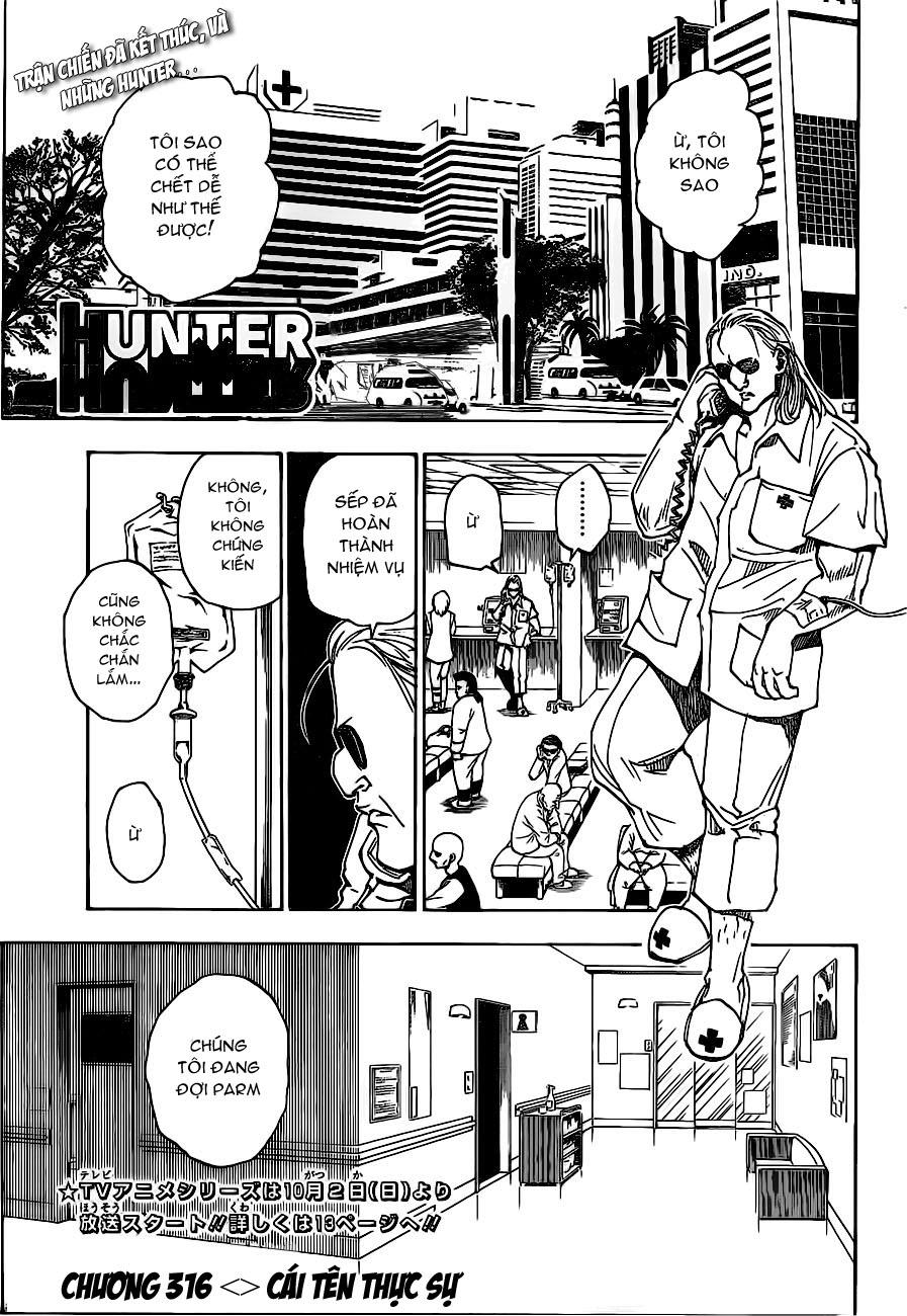 Hunter X Hunter Tập 316 trang 2
