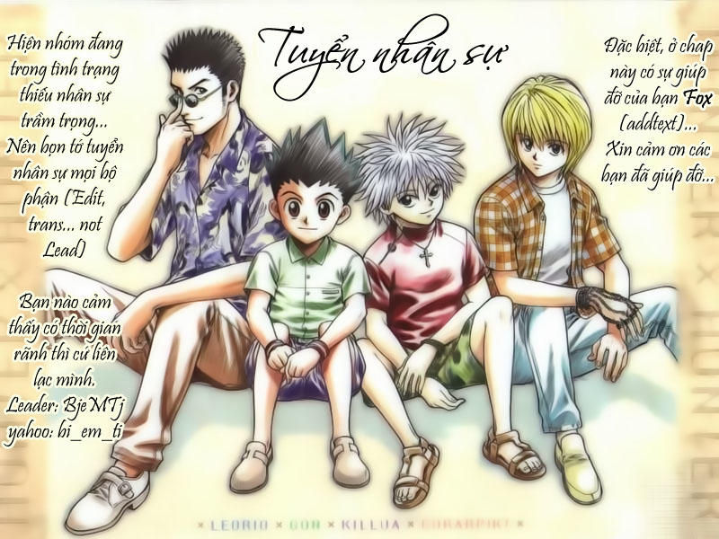 Hunter X Hunter Tập 316 trang 3