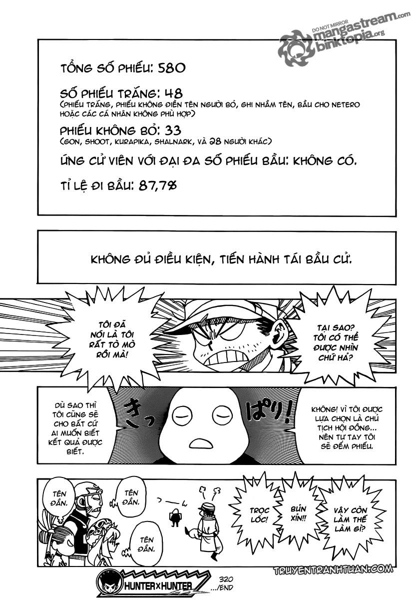 Hunter X Hunter Tập 320 trang 17