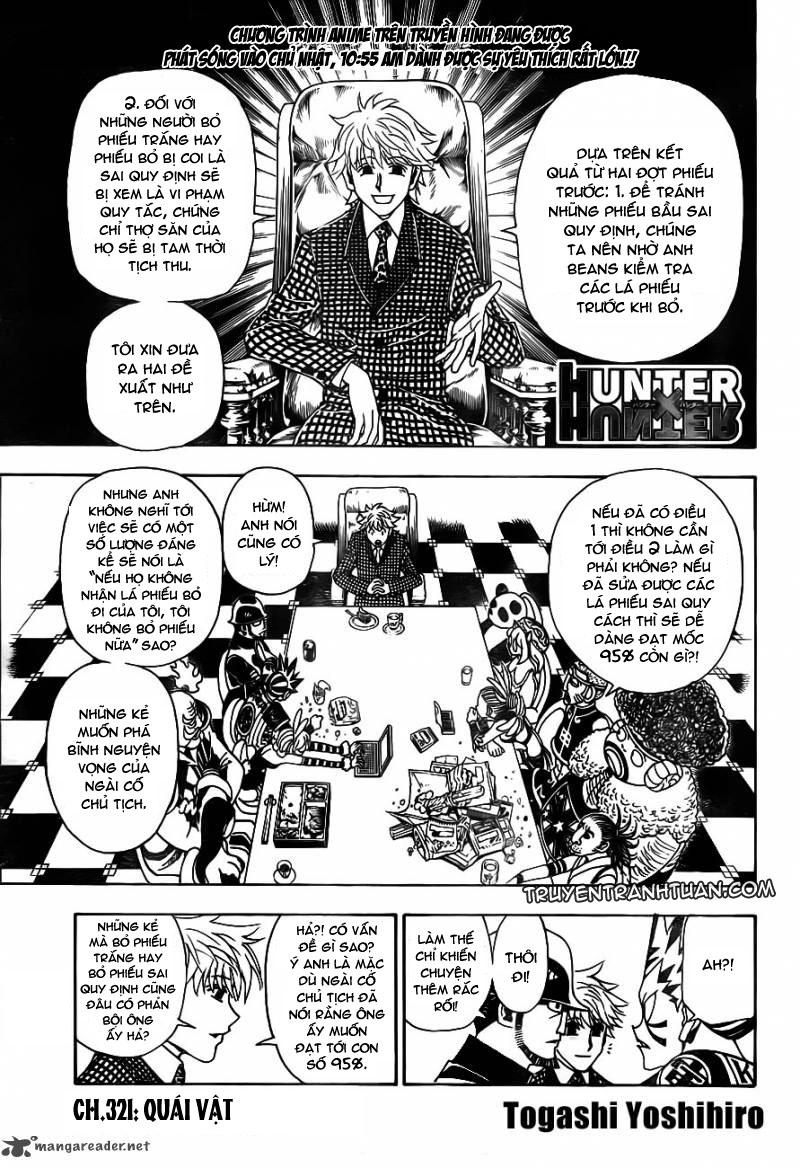 Hunter X Hunter Tập 321 trang 2