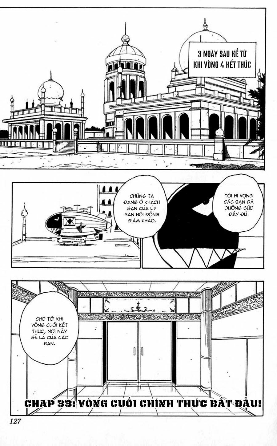 Hunter X Hunter Tập 33 trang 2