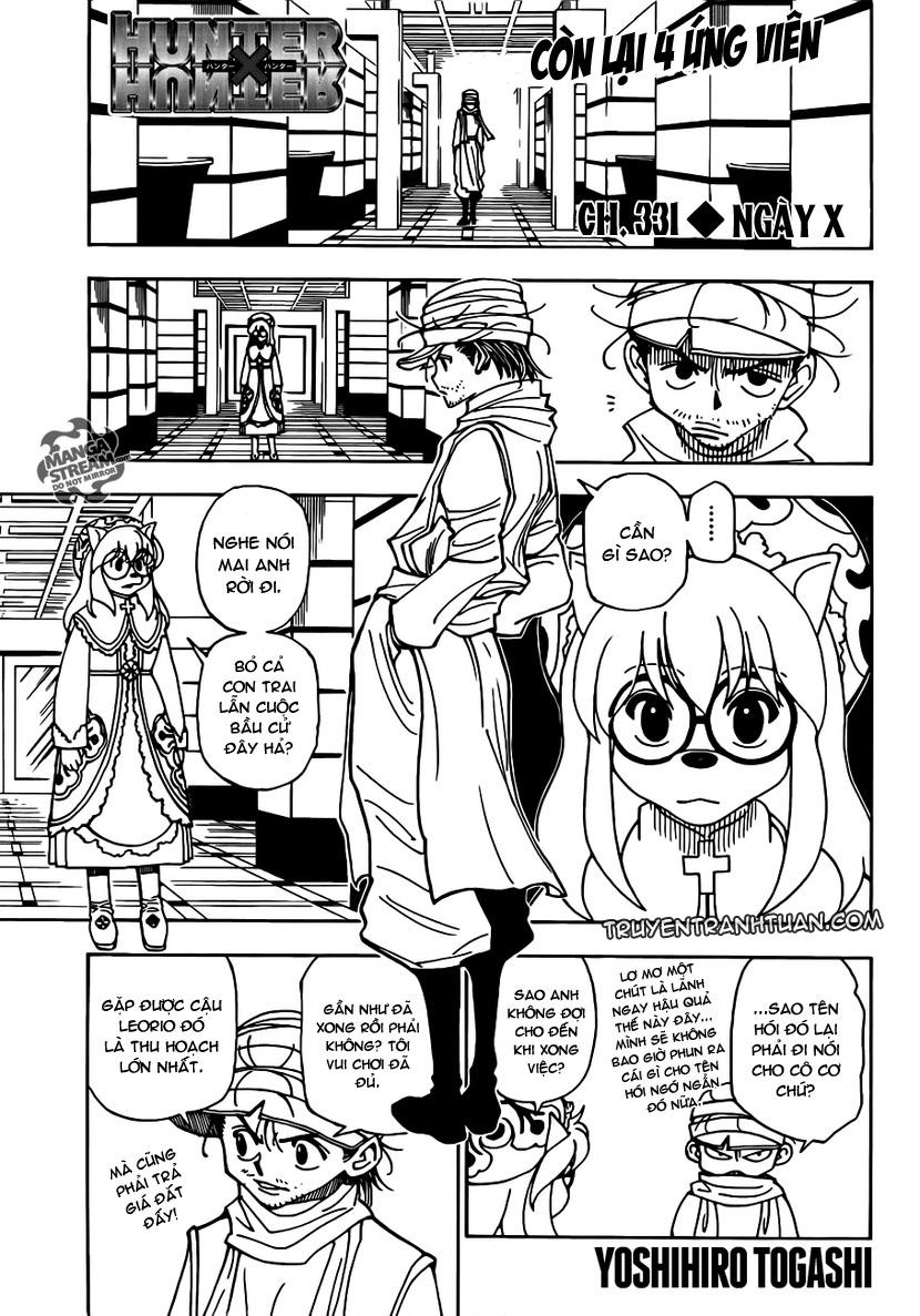Hunter X Hunter Tập 331 trang 2