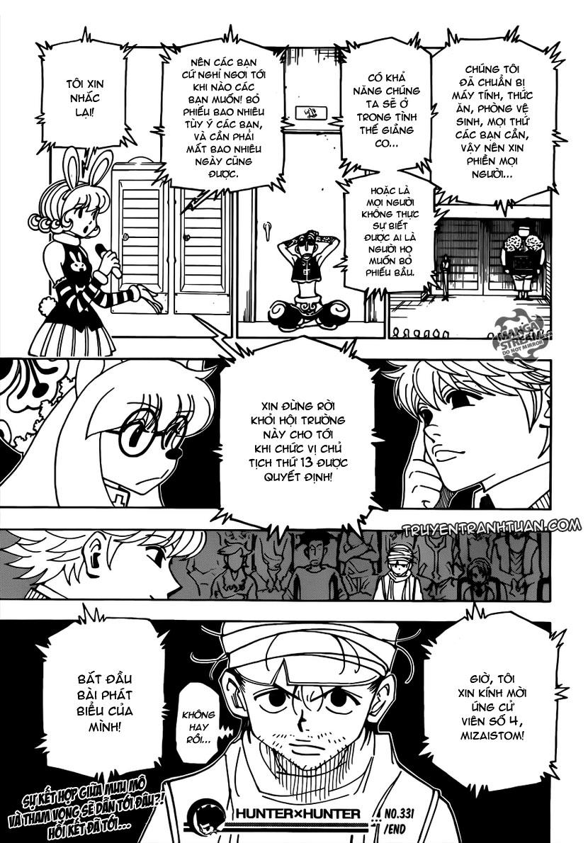 Hunter X Hunter Tập 331 trang 17