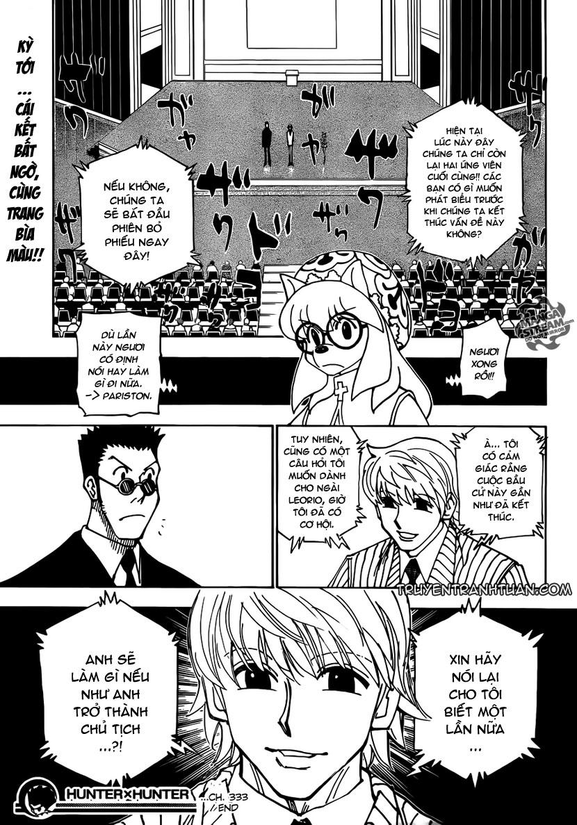 Hunter X Hunter Tập 333 trang 18
