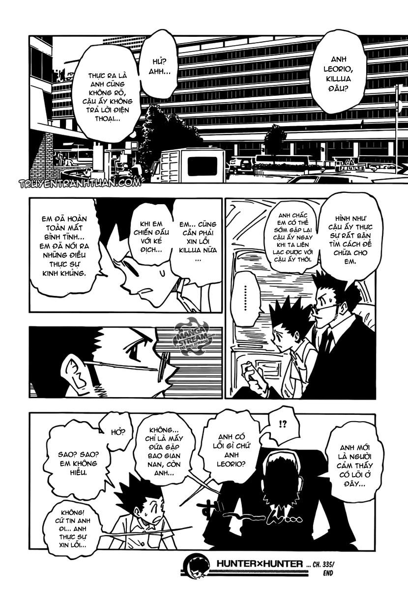 Hunter X Hunter Tập 335 trang 19