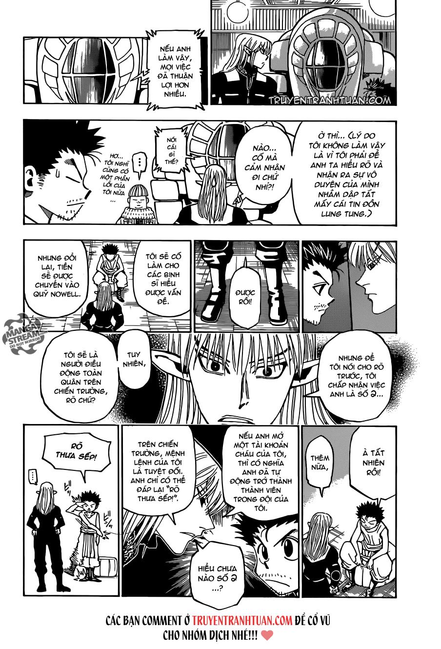 Hunter X Hunter Tập 347 trang 19