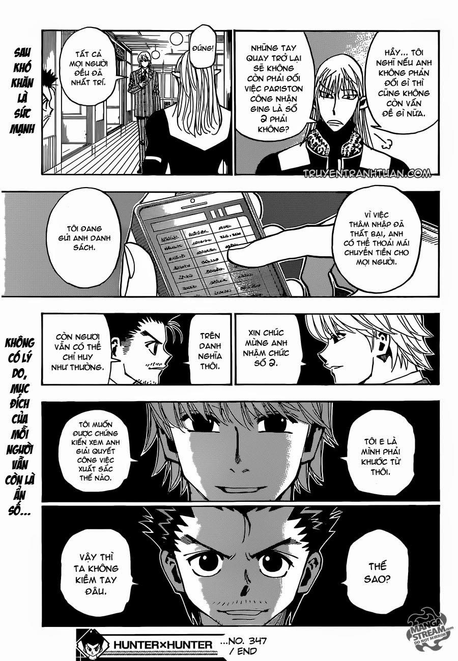 Hunter X Hunter Tập 347 trang 20