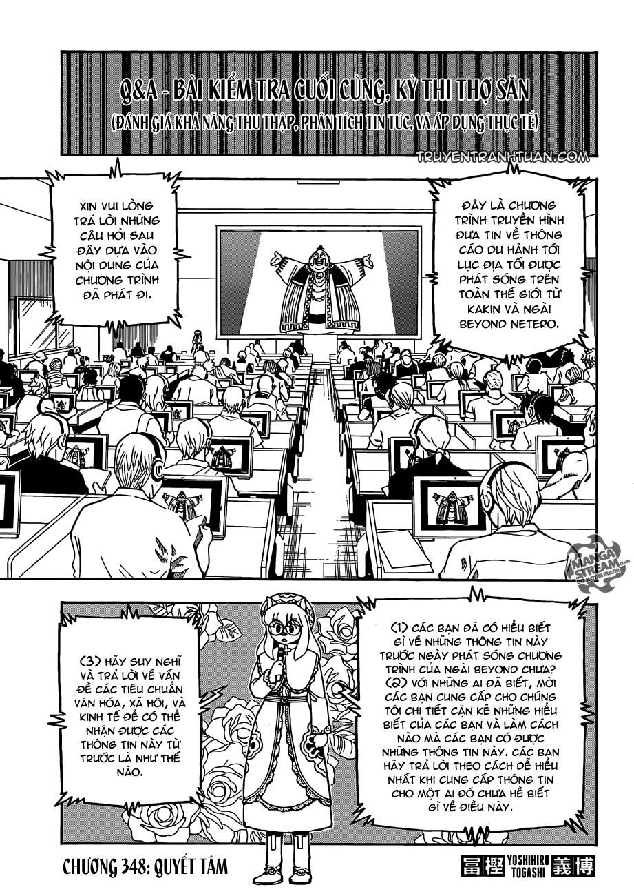 Hunter X Hunter Tập 348 trang 2