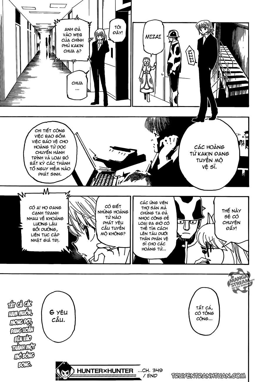 Hunter X Hunter Tập 349 trang 19