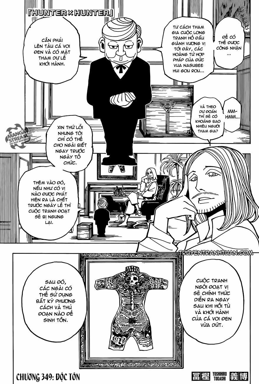 Hunter X Hunter Tập 349 trang 3