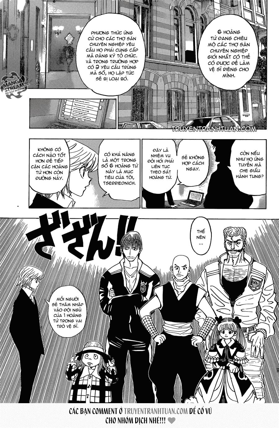 Hunter X Hunter Tập 350 trang 5
