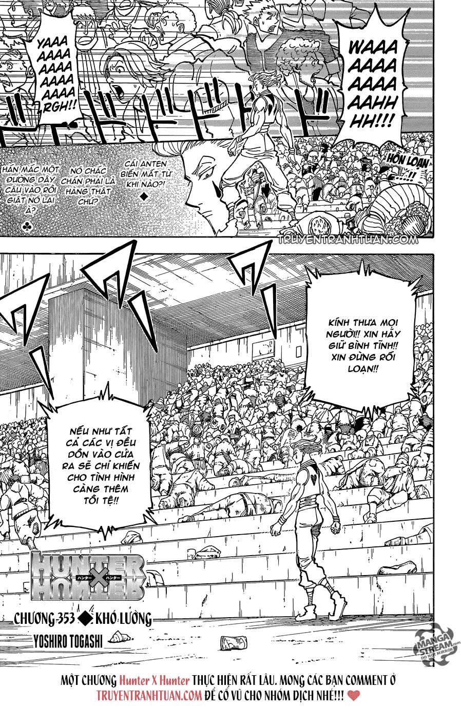 Hunter X Hunter Tập 353 trang 3