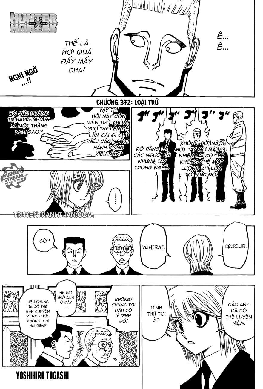 Hunter X Hunter Tập 372 trang 3