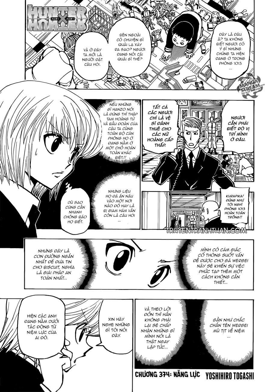 Hunter X Hunter Tập 374 trang 3