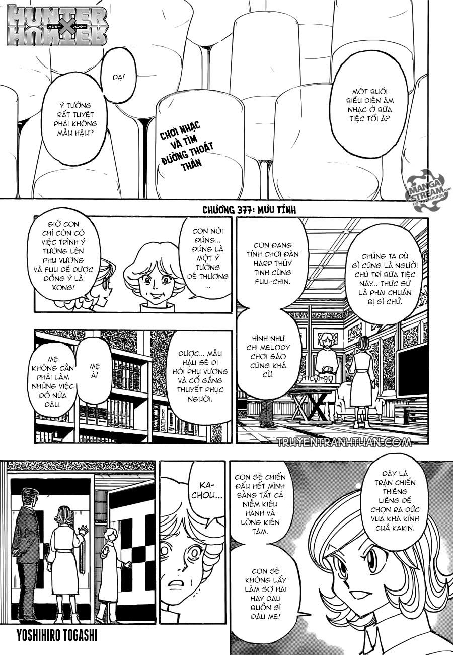 Hunter X Hunter Tập 377 trang 2