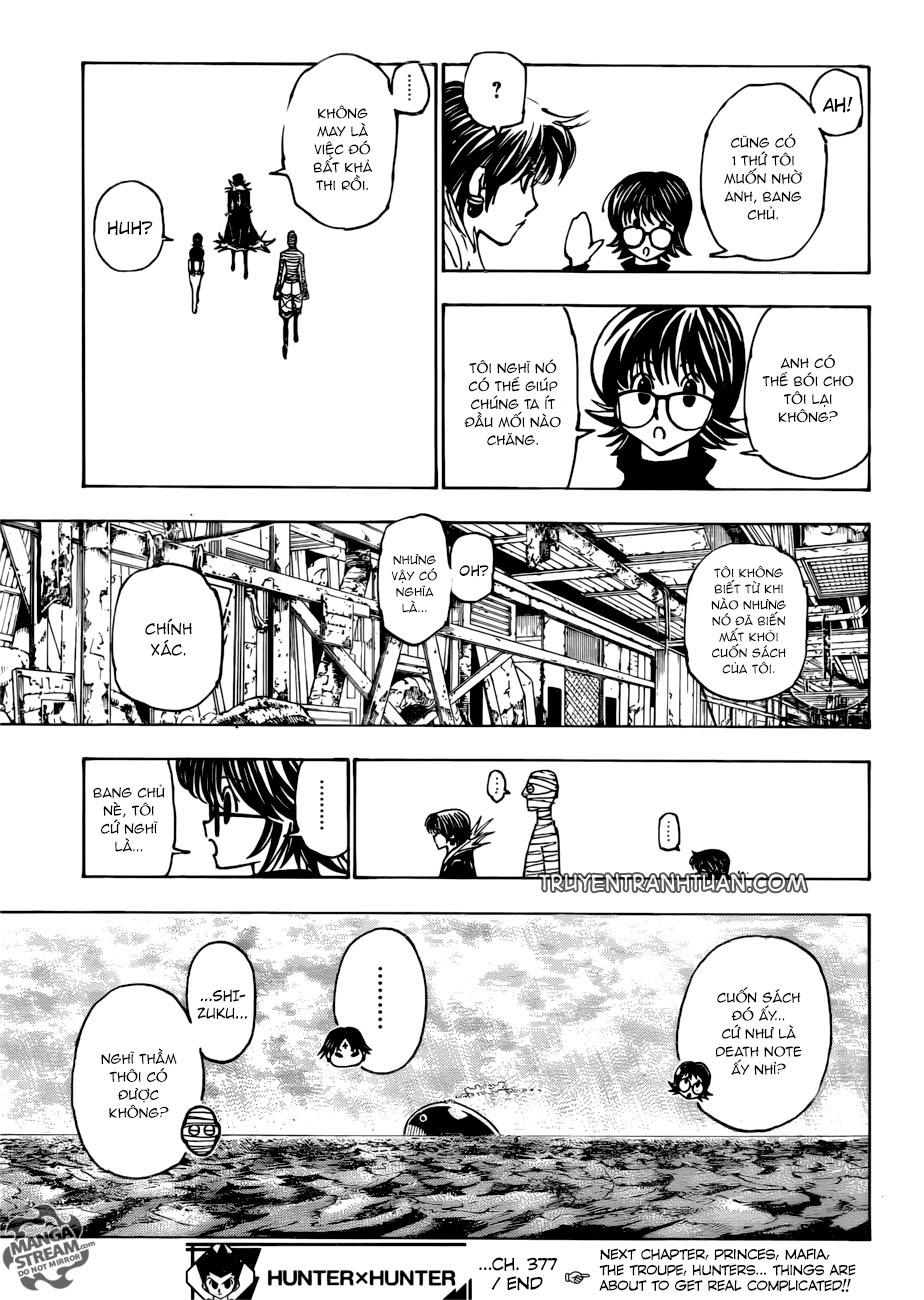 Hunter X Hunter Tập 377 trang 19