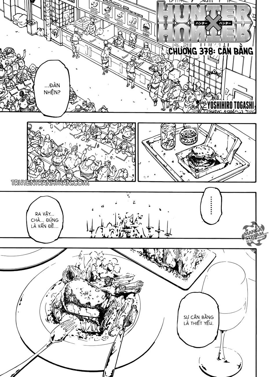 Hunter X Hunter Tập 378 trang 3