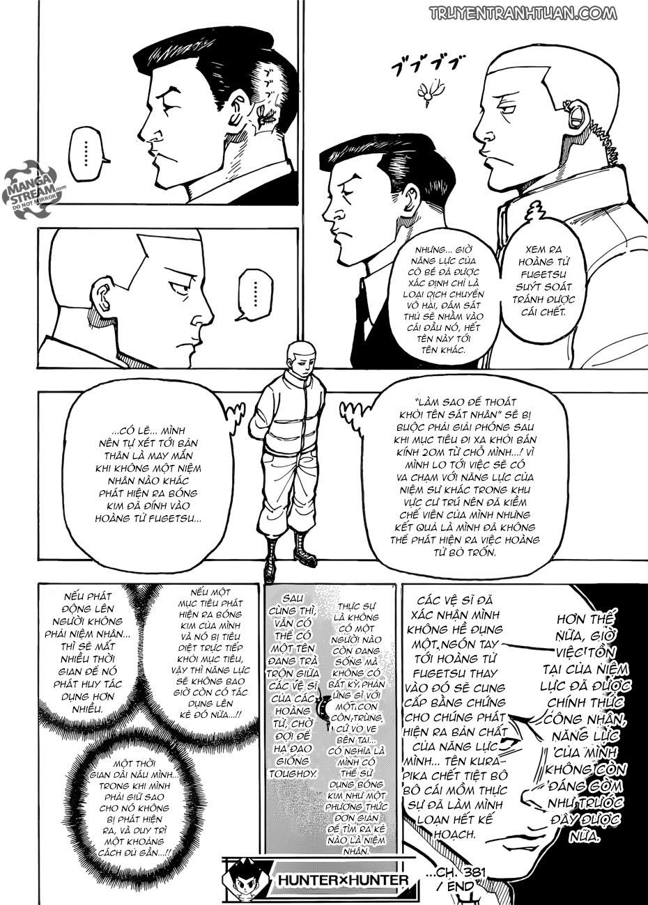 Hunter X Hunter Tập 381 trang 20