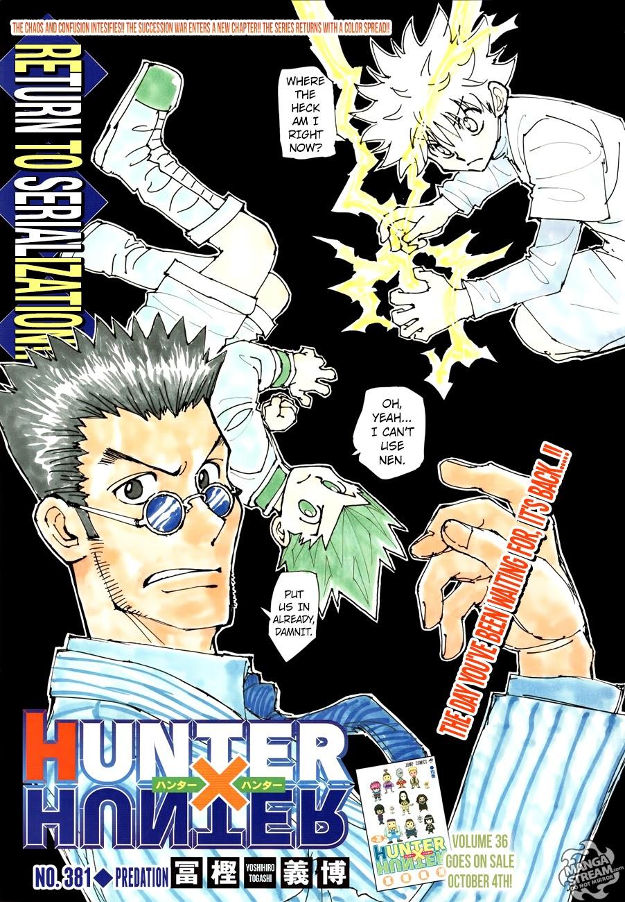 Hunter X Hunter Tập 381 trang 3