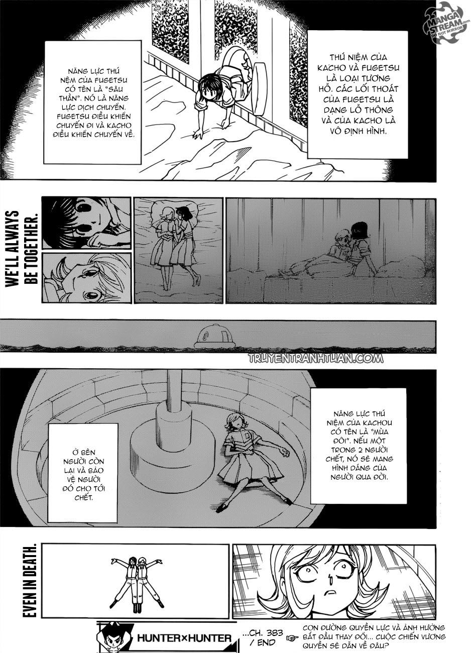Hunter X Hunter Tập 383 trang 20