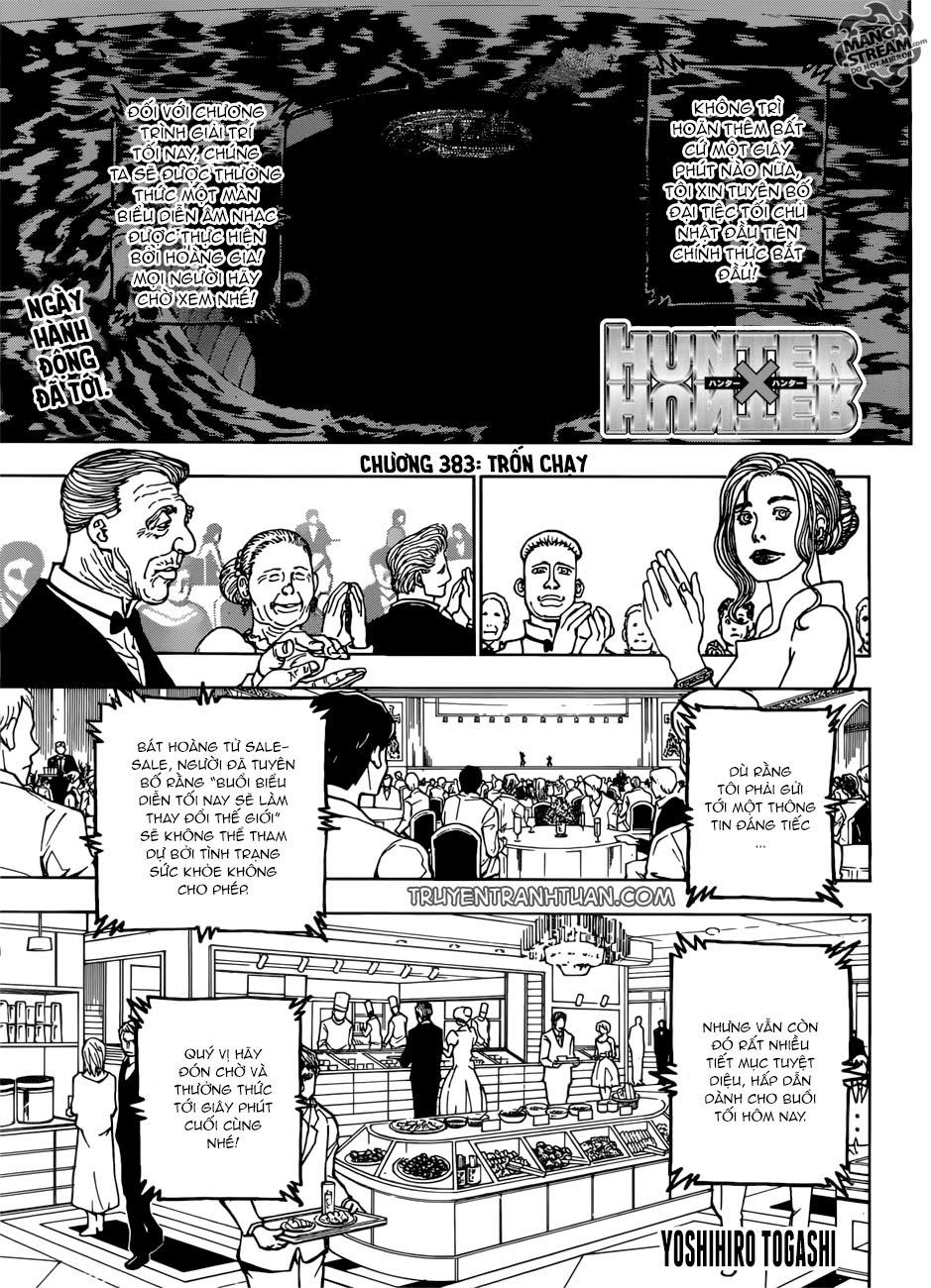 Hunter X Hunter Tập 383 trang 3