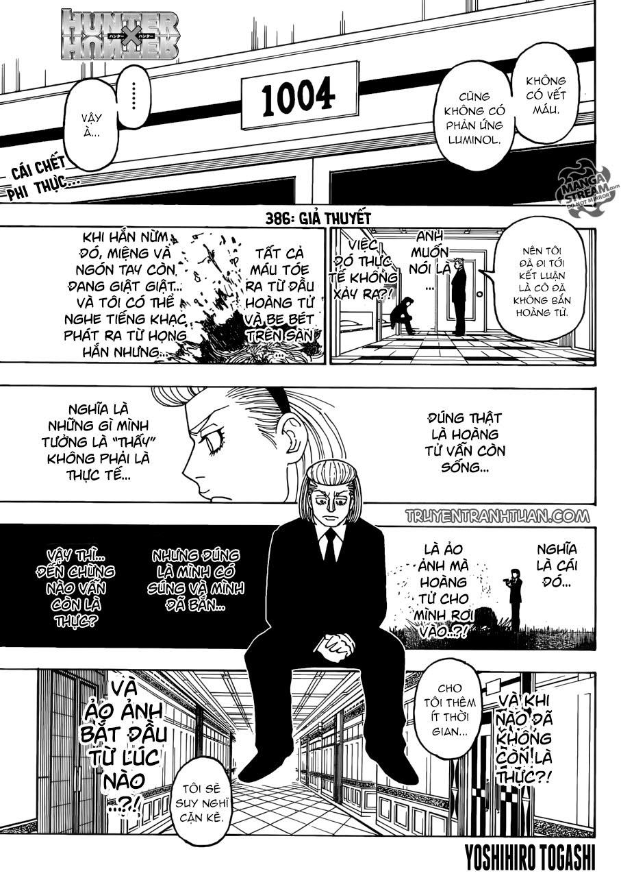 Hunter X Hunter Tập 386 trang 3