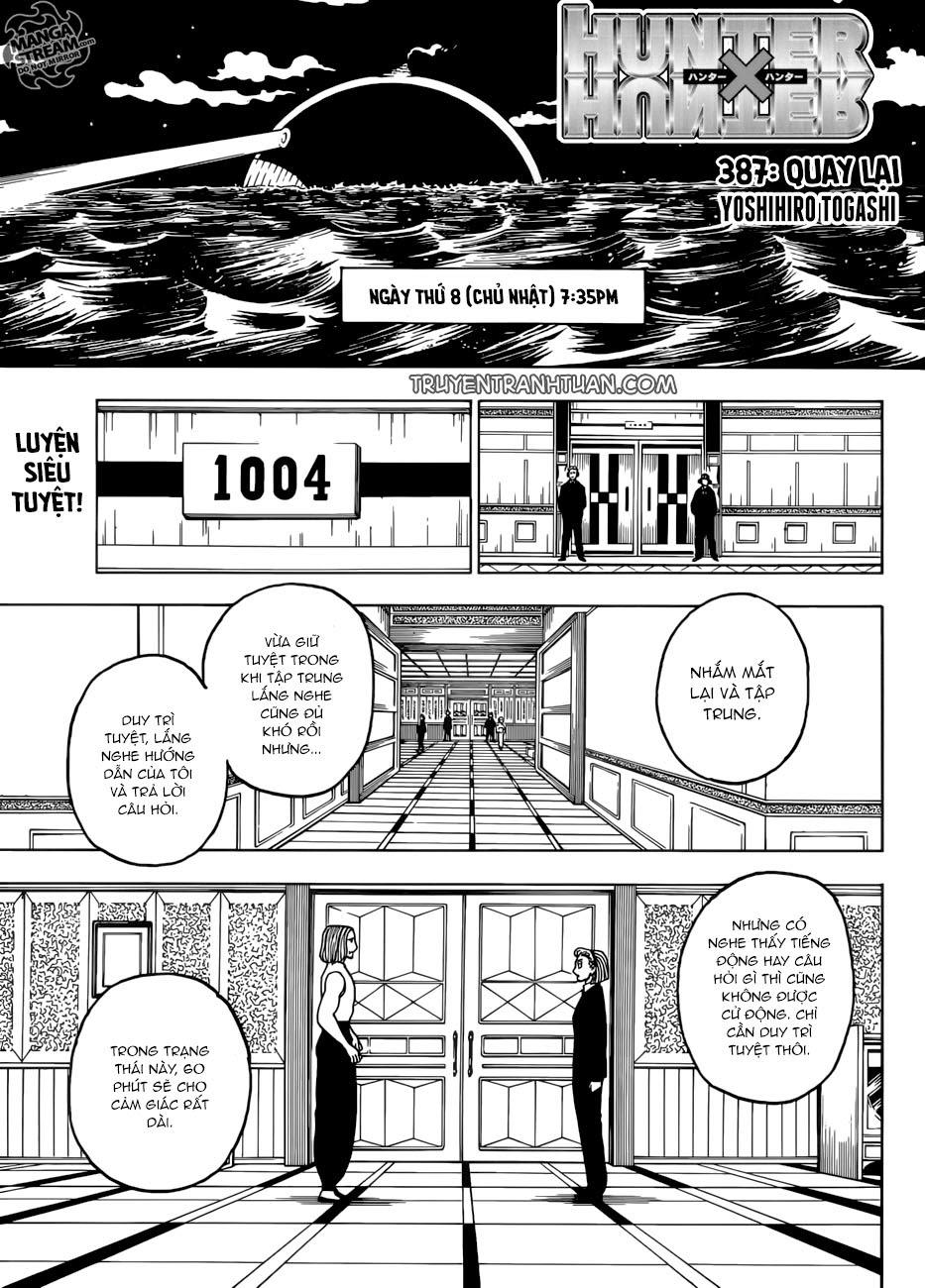 Hunter X Hunter Tập 387 trang 3